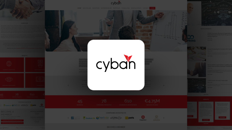 CyBan Cyprus Angel Network Angel Investors Cyprus Business Group CBG Funding 1 768x432