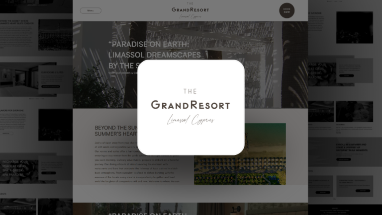 Grant Resort Hotel Limassol Logo CBG Cyprus Business Group Celebrate Business growth Venue 768x433