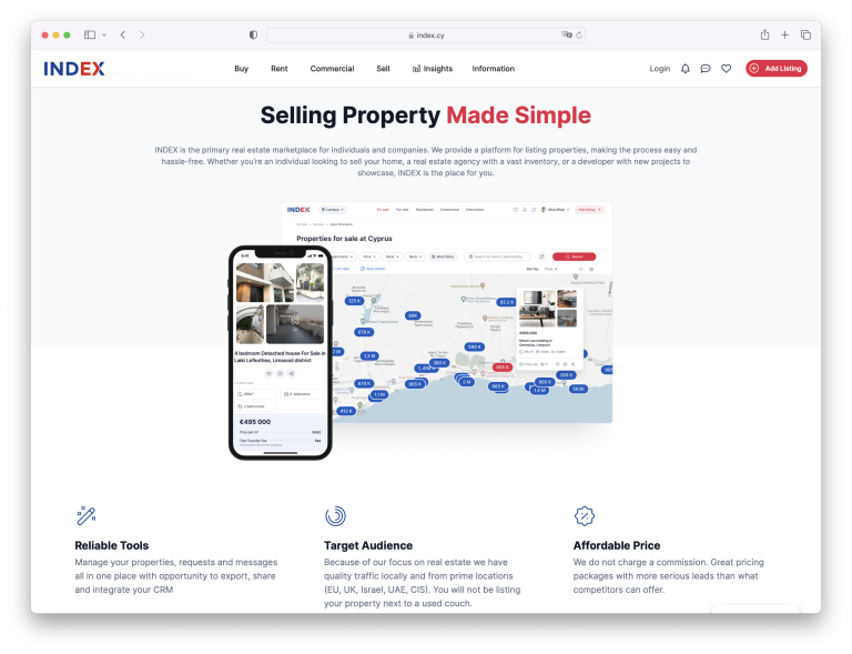 selling with index 768x589