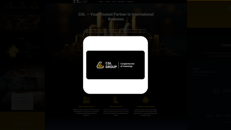 Cyprus Business Group Featured Image CGL — Your Trusted Partner in International Business 768x433