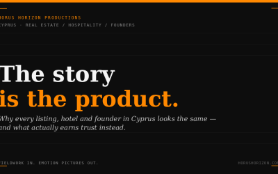 Cyprus luxury marketing has a problem, and most people in this room are already living it.
